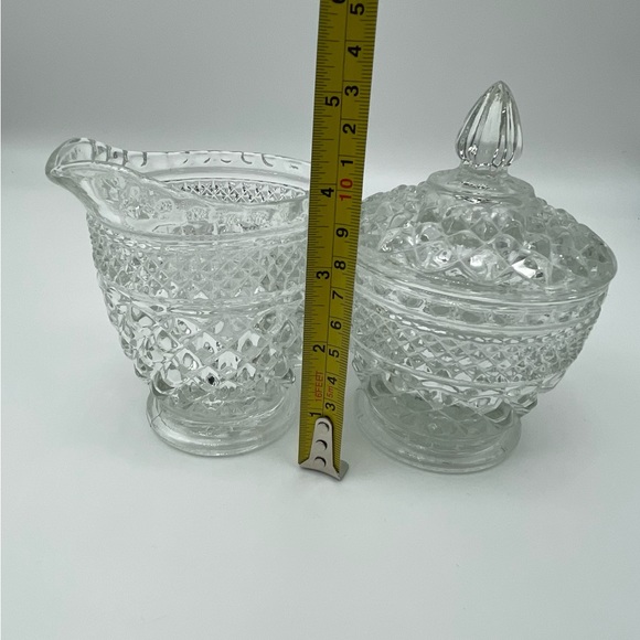 Wexford sugar bowl and creamer - Picture 5 of 5